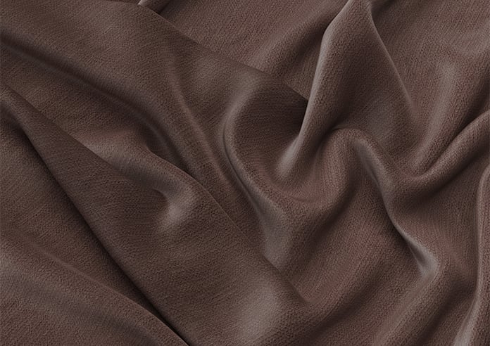 Lucerne Faux Silk, Hazelnut - Roman Blind - Image 4
